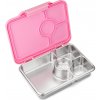 Yumbox Krabička na desiatu - desiatovy box nerezový Pret RVS 4 - Versailles Pink Yumbox Krabička na desiatu - desiatovy box nerezový Pret RVS 4 - Versailles Pink