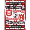 Nálepky moto Husqvarna (Sada nálepiek) Nálepky moto Husqvarna (Sada nálepiek)