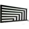 Regnis Kreon Zenit, vykurovacie teleso 1200x550 mm pre elektrickú vykurovaciu tyč, 630W, čierna matná, KZ120/55/BLACK/VYKUROVACIATYC Regnis Kreon Zenit, vykurovacie teleso 1200x550 mm pre elektrickú vykurovaciu tyč, 630W, čierna matná, KZ120/55/BLACK/VYKUROVACIATYC