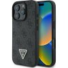 Guess PU 4G Strass Triangle Metal Logo kryt iPhone 16 Pro čierny 57983122230 Guess PU 4G Strass Triangle Metal Logo kryt iPhone 16 Pro čierny 57983122230