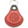 AUTO Two M Kožená kľúčenka Alfa Romeo červená AUTO Two M Kožená kľúčenka Alfa Romeo červená