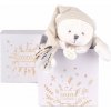 Doudou Darčeková sada Plyšová hračka maznáčik medvedík s čiapočkou béžový 25 cm Doudou Darčeková sada Plyšová hračka maznáčik medvedík s čiapočkou béžový 25 cm