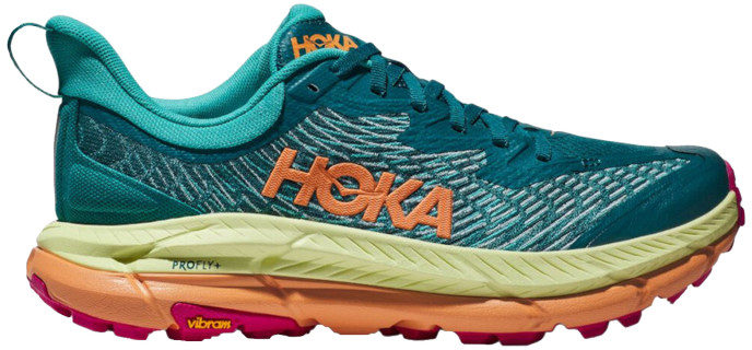 Hoka one one Mafate Speed 4 deep lake ceramic Zelená