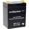 multipower MP2,9-12 A97275 olovený akumulátor 12 V 2.9 Ah olovený so skleneným rúnom (š x v x h) 79 x 107 x 56 mm plochý konektor 4,8 mm bezúdržbová,; A97275 multipower MP2,9-12 A97275 olovený akumulátor 12 V 2.9 Ah olovený so skleneným rúnom (š x v x h) 79 x 107 x 56 mm plochý konektor 4,8 mm bezúdržbová,; A97275