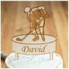 LYMFY | Drevený zápich hokej 13cm | prírodné drevo LYMFY | Drevený zápich hokej 13cm | prírodné drevo