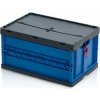 Skladacia prepravka EURO s vekom 60x40x32(v) cm Skladacia prepravka EURO s vekom 60x40x32(v) cm
