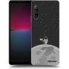 Púzdro Picasee silikónové Sony Xperia 10 IV 5G - Astronaut čierne Púzdro Picasee silikónové Sony Xperia 10 IV 5G - Astronaut čierne