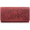 Dámska kožená červená peňaženka DAMALLA