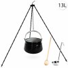 Perfect Home Kotlík s trojnožkou, varechou, naberačkou, 13L, 4ks, Set-99