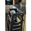 BabyWood Učiaca veža Kitchen Helper M double čierna BabyWood Učiaca veža Kitchen Helper M double čierna