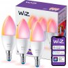 3x LED žiarovka E14 sviečka C37 4,9W = 40W 470lm 2200-6500K RGB + TW Smart SMART WiFi Bluetooth App WiZ 3x LED žiarovka E14 sviečka C37 4,9W = 40W 470lm 2200-6500K RGB + TW Smart SMART WiFi Bluetooth App WiZ