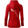 Geocaching Gekoni - Mikina dámska trendy zipper s kapucňou - L ( Červená ) Geocaching Gekoni - Mikina dámska trendy zipper s kapucňou - L ( Červená )
