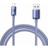 Baseus Crystal Shine kábel USB na Lightning, 2,4 A, 2m (fialový) Baseus Crystal Shine kábel USB na Lightning, 2,4 A, 2m (fialový)