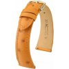 Kožený remienok Hirsch Massai Ostrich L 04362075-7, hnedý, pštrosia koža, dĺžka L, Quick Release 19 mm Kožený remienok Hirsch Massai Ostrich L 04362075-7, hnedý, pštrosia koža, dĺžka L, Quick Release 19 mm