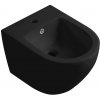 CERANO - Závesný bidet Fizo - čierna matná - 36x37x49 cm CER-417404 CERANO - Závesný bidet Fizo - čierna matná - 36x37x49 cm CER-417404