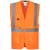 PORTWEST Vesta C357 Hi-Vis s kapsou na tablet, reflexní POR-C357ORRXXXL 3XL Oranžová PORTWEST Vesta C357 Hi-Vis s kapsou na tablet, reflexní POR-C357ORRXXXL 3XL Oranžová