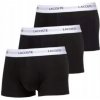 Lacoste Boxerky Pánske 3 kusy Čierne Originál veľ. XL Lacoste Boxerky Pánske 3 kusy Čierne Originál veľ. XL