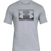Pánske tričko Under Armour BOXED SPORTSTYLE SS Grey XL Pánske tričko Under Armour BOXED SPORTSTYLE SS Grey XL