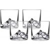 Sklenené poháriky na whisky Everest 4 ks Sklenené poháriky na whisky Everest 4 ks