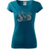 Športová motorka - Dámske tričko Pure - L ( Petrolejová ) Športová motorka - Dámske tričko Pure - L ( Petrolejová )