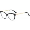 Techsuit Okuliare proti modrému svetlu Reflex Metal (F5018-C72) - Cat Eye - Dark Black Techsuit Okuliare proti modrému svetlu Reflex Metal (F5018-C72) - Cat Eye - Dark Black
