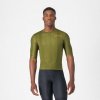 CASTELLI Cyklistický dres s krátkym rukávom - UNLIMITED ENTRATA 3 - zelená 3XL CASTELLI Cyklistický dres s krátkym rukávom - UNLIMITED ENTRATA 3 - zelená 3XL