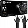 Pracovné rukavice Mercator Medical nitrilové čierne 100 ks veľkosť M Pracovné rukavice Mercator Medical nitrilové čierne 100 ks veľkosť M