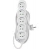 Emos 5 zásuviek 10m biely 16A 1.5mm2 P0510R - Predlžovací kábel Emos 5 zásuviek 10m biely 16A 1.5mm2 P0510R - Predlžovací kábel