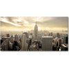Foto obraz sklo tvrzené Manhattan New York 100x50 cm Foto obraz sklo tvrzené Manhattan New York 100x50 cm