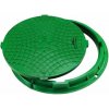 Poklop polymérový zelený Ø 600 / 750 A15 ECO Poklop polymérový zelený Ø 600 / 750 A15 ECO