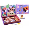 Magnetické puzzle Zvieratá 54 dielov Magnetická doska puzzle ZA3971 Magnetické puzzle Zvieratá 54 dielov Magnetická doska puzzle ZA3971