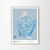 The Poster Club Plagát Blue Lady by Stine Belden Røed 50x70cm The Poster Club Plagát Blue Lady by Stine Belden Røed 50x70cm
