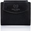 PAOLO PERUZZI Dámska kožená peňaženka s RFID | čierna T-12-BL PAOLO PERUZZI Dámska kožená peňaženka s RFID | čierna T-12-BL