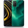 Picasee silikónový čierny obal pre Xiaomi Poco M3 - Malachite Picasee silikónový čierny obal pre Xiaomi Poco M3 - Malachite
