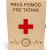 Drevená krabička - prvá pomoc Drevená krabička - prvá pomoc