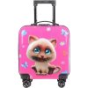 Detský 3D kufor na 4 kolieskach - mačička Detský 3D kufor na 4 kolieskach - mačička