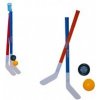Hokejka 71 cm 2 ks s míčkem a pukem Hokejka 71 cm 2 ks s míčkem a pukem