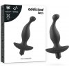 Addicted Toys Anal Massager With Vibration Black- Análny Vibrátor Addicted Toys Anal Massager With Vibration Black- Análny Vibrátor