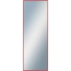 DANTIK - Zrkadlo v rámu, rozmer s rámom 50x140 cm z lišty Hliník červená (7269210) DANTIK - Zrkadlo v rámu, rozmer s rámom 50x140 cm z lišty Hliník červená (7269210)