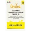 Decora Gélová farba žltá 28g Decora Gélová farba žltá 28g