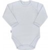 Dojčenské bavlnené body s dlhým rukávom New Baby Pastel sivé, Veľkosť: 80 (9-12m), Vhodnosť: Pre všetkých Dojčenské bavlnené body s dlhým rukávom New Baby Pastel sivé, Veľkosť: 80 (9-12m), Vhodnosť: Pre všetkých