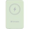 Verbatim magnetická bezdrátová powerbanka Charge 'n' Go, 5000mAh, zelená Verbatim magnetická bezdrátová powerbanka Charge 'n' Go, 5000mAh, zelená
