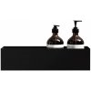 Nichba Kúpeľňová polička Bath Shelf 40, black Nichba Kúpeľňová polička Bath Shelf 40, black
