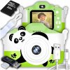 Digitálny fotoaparát ZeeTech Digitálny fotoaparát pre deti Panda 40 Mpx, hry, selfie, zelený Digitálny fotoaparát ZeeTech Digitálny fotoaparát pre deti Panda 40 Mpx, hry, selfie, zelený