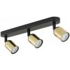 TK Lighting | Bodové svietidlo TOP 3xGU10/10W/230V čierna/zlatá | 6032 TK Lighting | Bodové svietidlo TOP 3xGU10/10W/230V čierna/zlatá | 6032