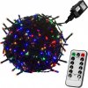 VOLTRONIC® 59755 Vianočné LED osvetlenie 5 m - farebná 50 LED + ovládač - zelený kábel VOLTRONIC® 59755 Vianočné LED osvetlenie 5 m - farebná 50 LED + ovládač - zelený kábel