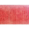 Dimex MS-5-2588 vliesová fototapeta na zeď Textúra červenej krokodílej kože, rozmery 375 x 250 cm