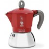 Bialetti New Moka Indukcia 2 porcie červená Bialetti New Moka Indukcia 2 porcie červená