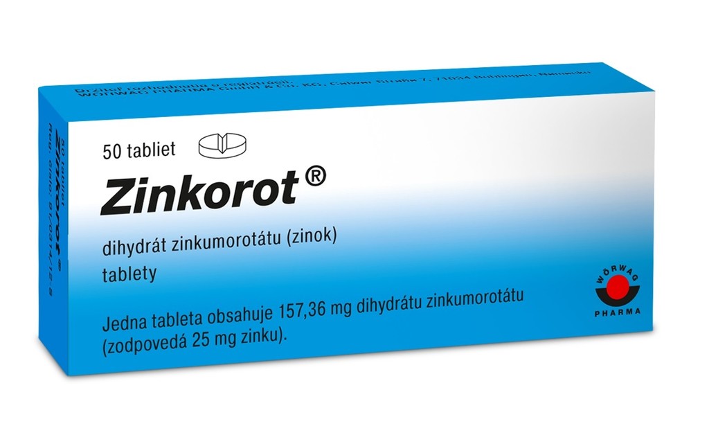 Zinkorot tbl.50 x 25 mg