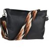 NovaKabelka.sk Batilda Nera s prídavným popruhom IV kožená talianska crossbody kabelka čierna NovaKabelka.sk Batilda Nera s prídavným popruhom IV kožená talianska crossbody kabelka čierna